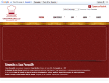 Tablet Screenshot of casapascualillo.com